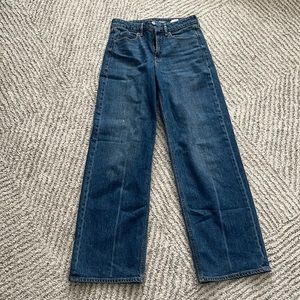 Wide leg jeans